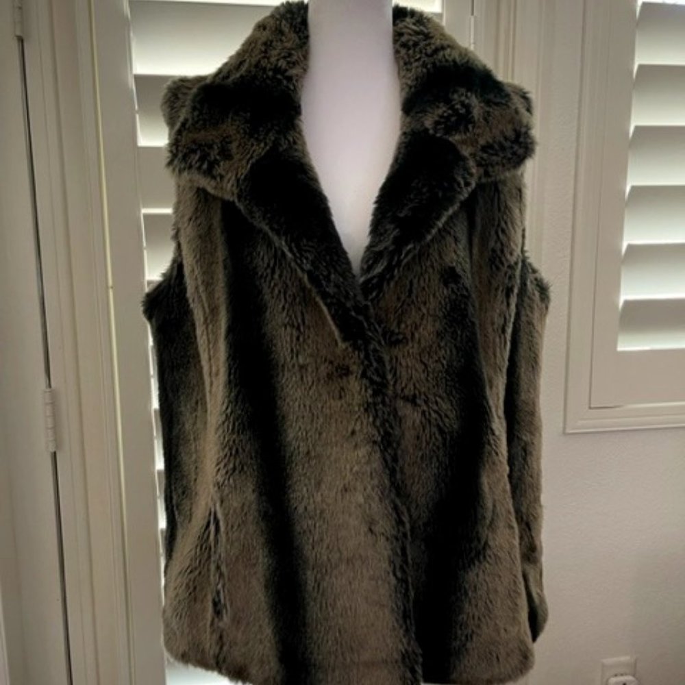 Faux Fur lined vest
